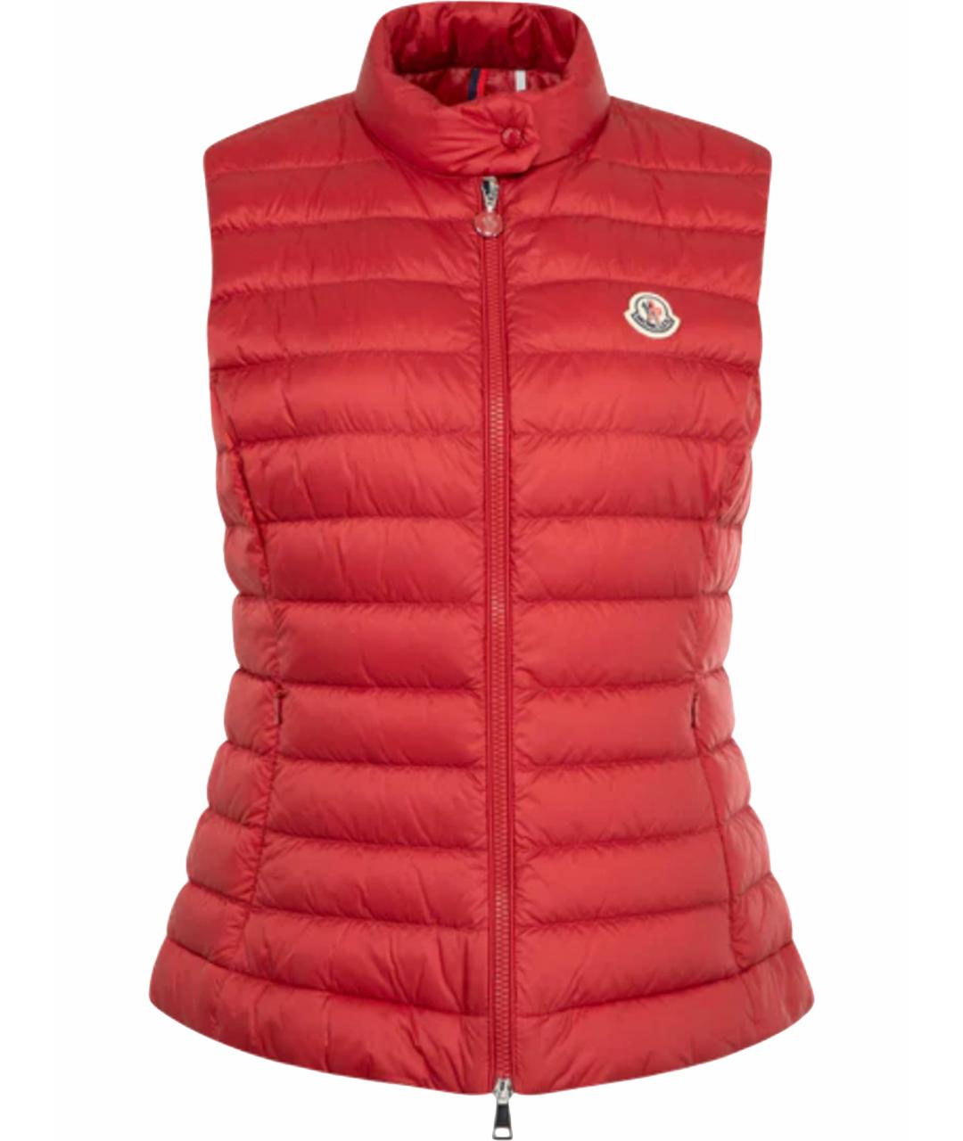 MONCLER Красный жилет, фото 1