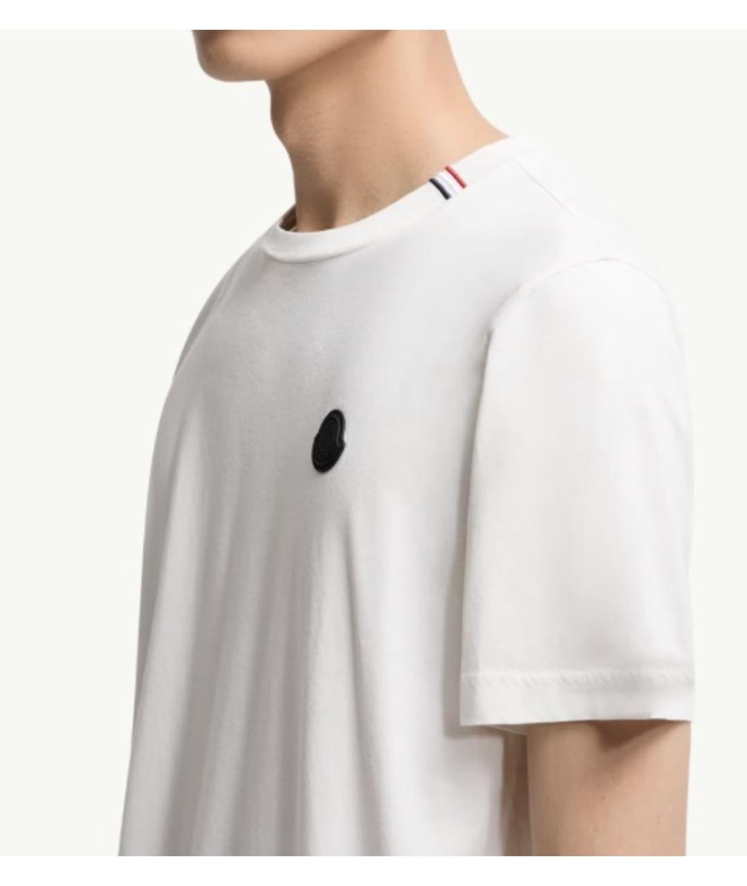 MONCLER Белая футболка, фото 2