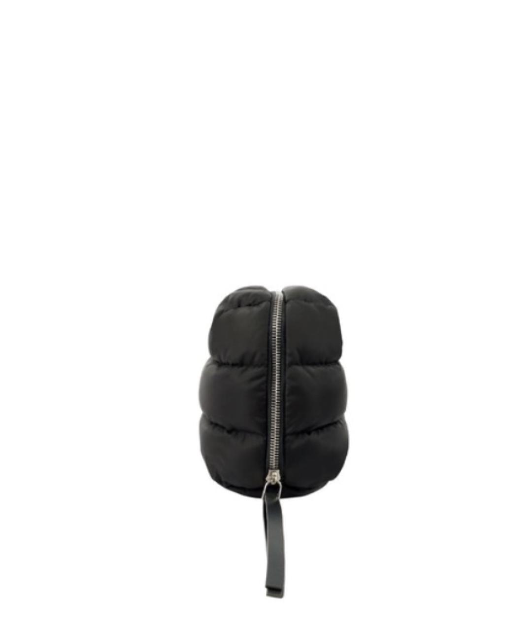 MONCLER Черная синтетическая косметичка, фото 3