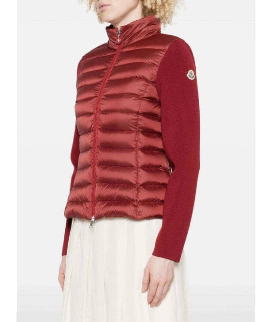 MONCLER Красный кардиган, фото 3