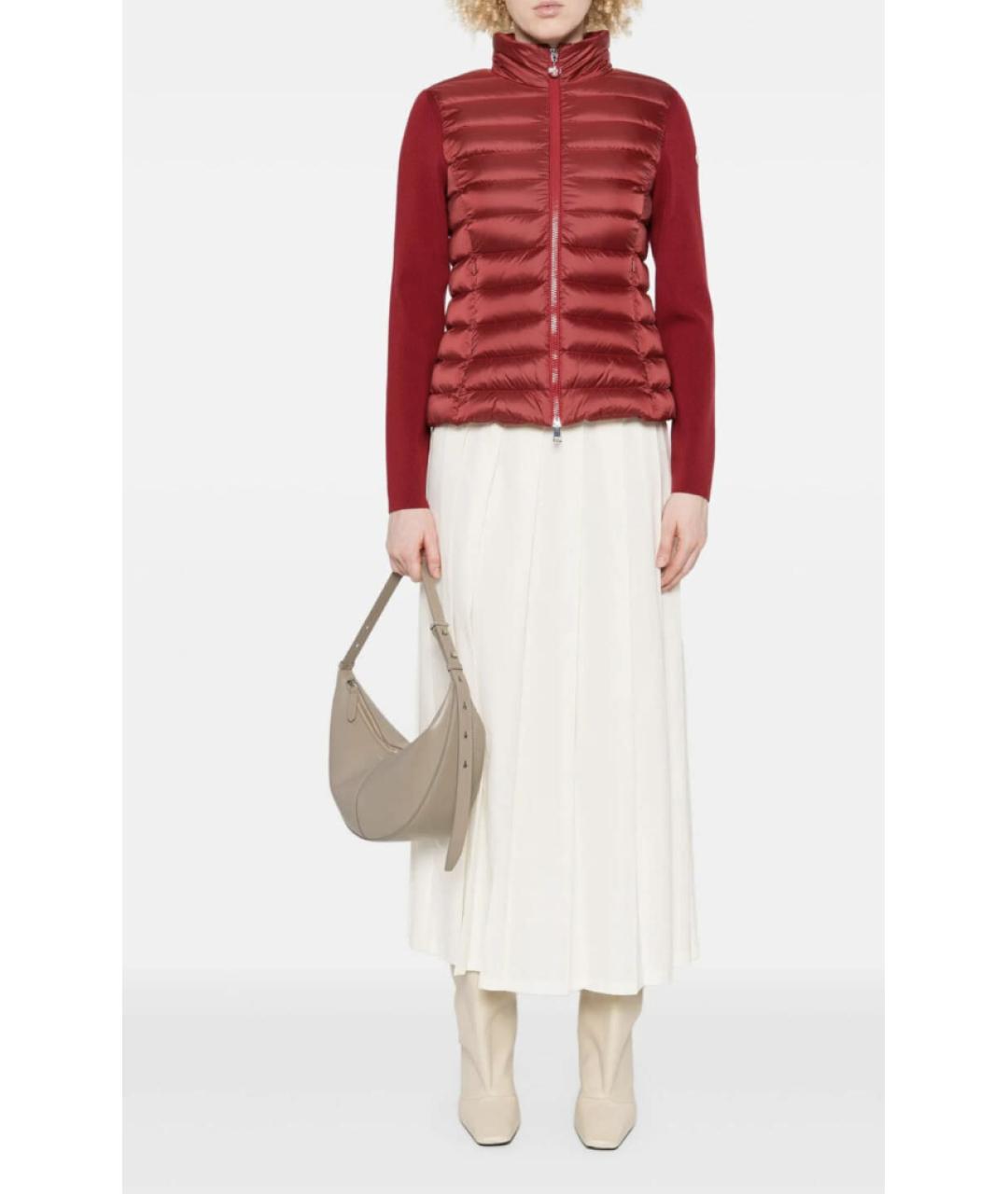 MONCLER Красный кардиган, фото 3