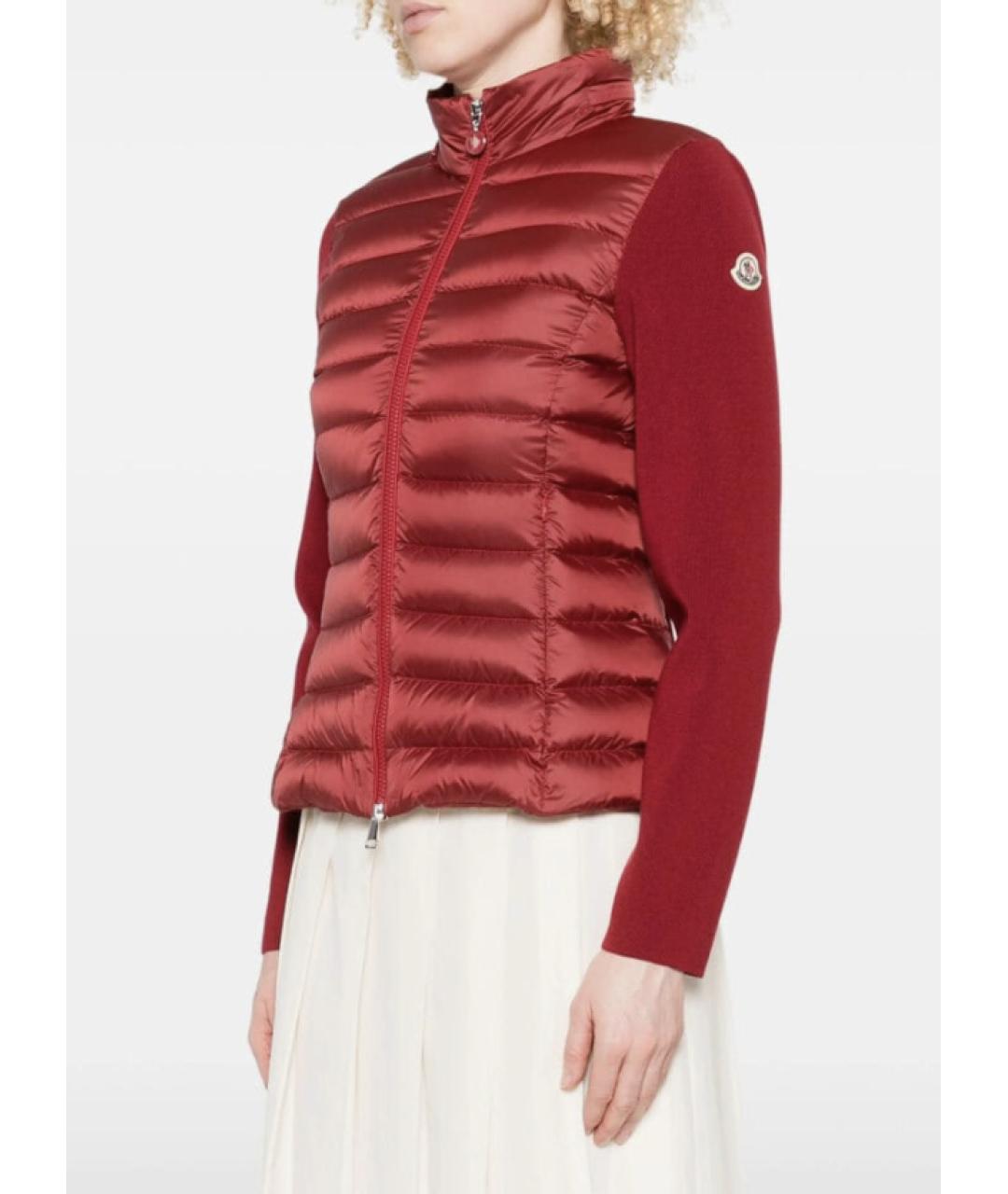 MONCLER Красный кардиган, фото 2