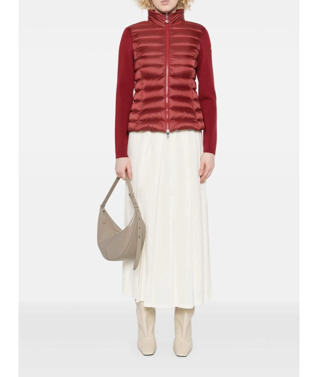 MONCLER Красный кардиган, фото 4