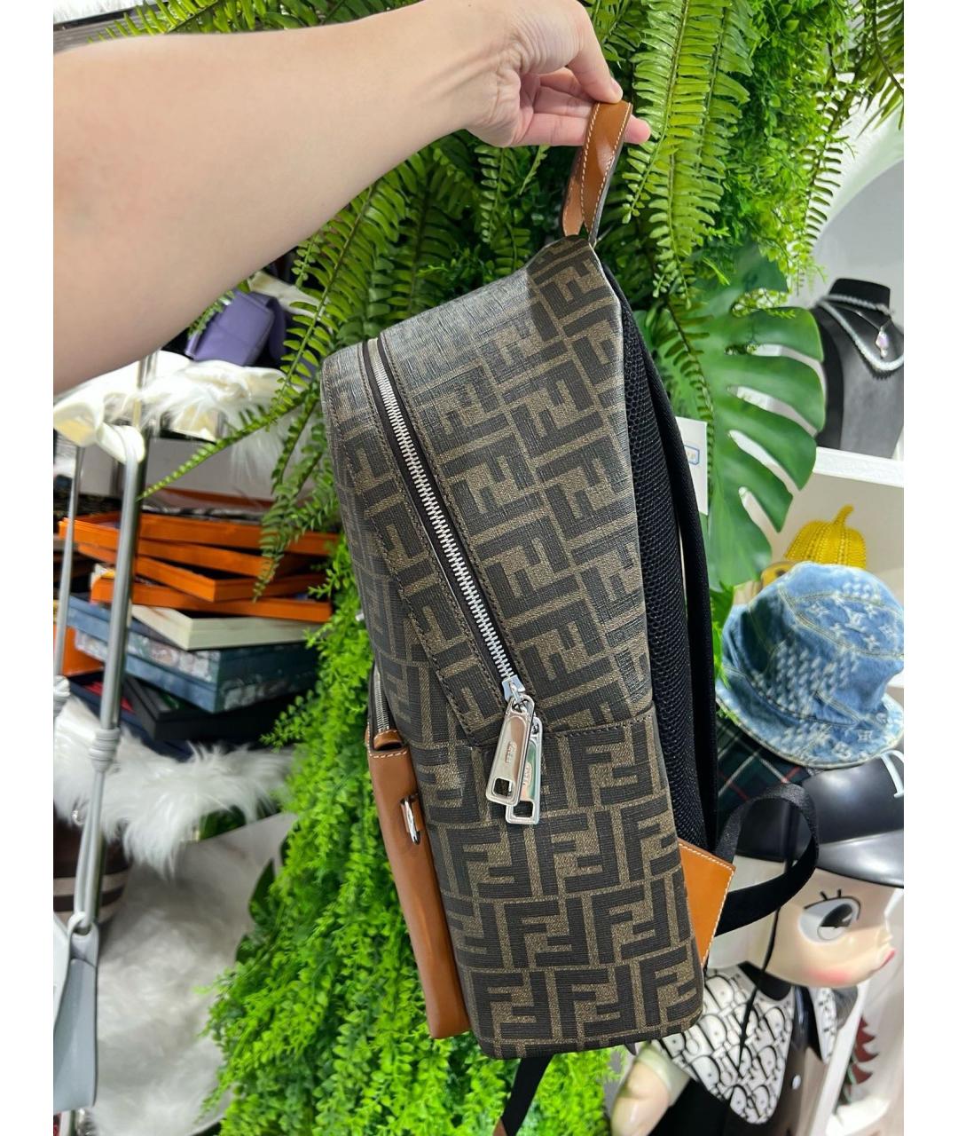 FENDI Тканевый рюкзак, фото 5