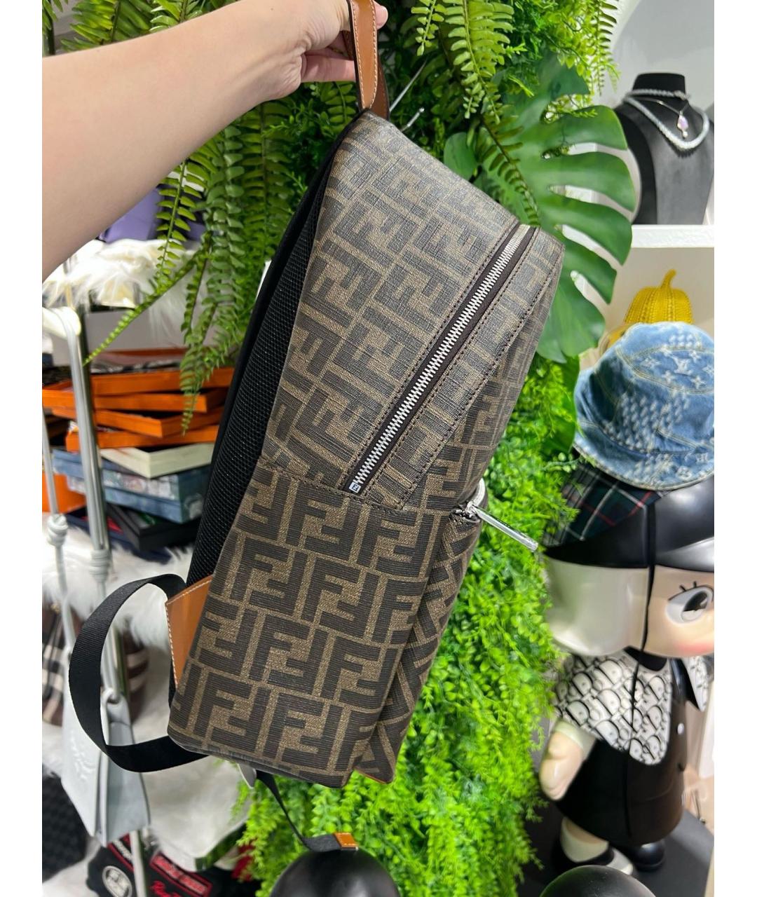 FENDI Тканевый рюкзак, фото 6