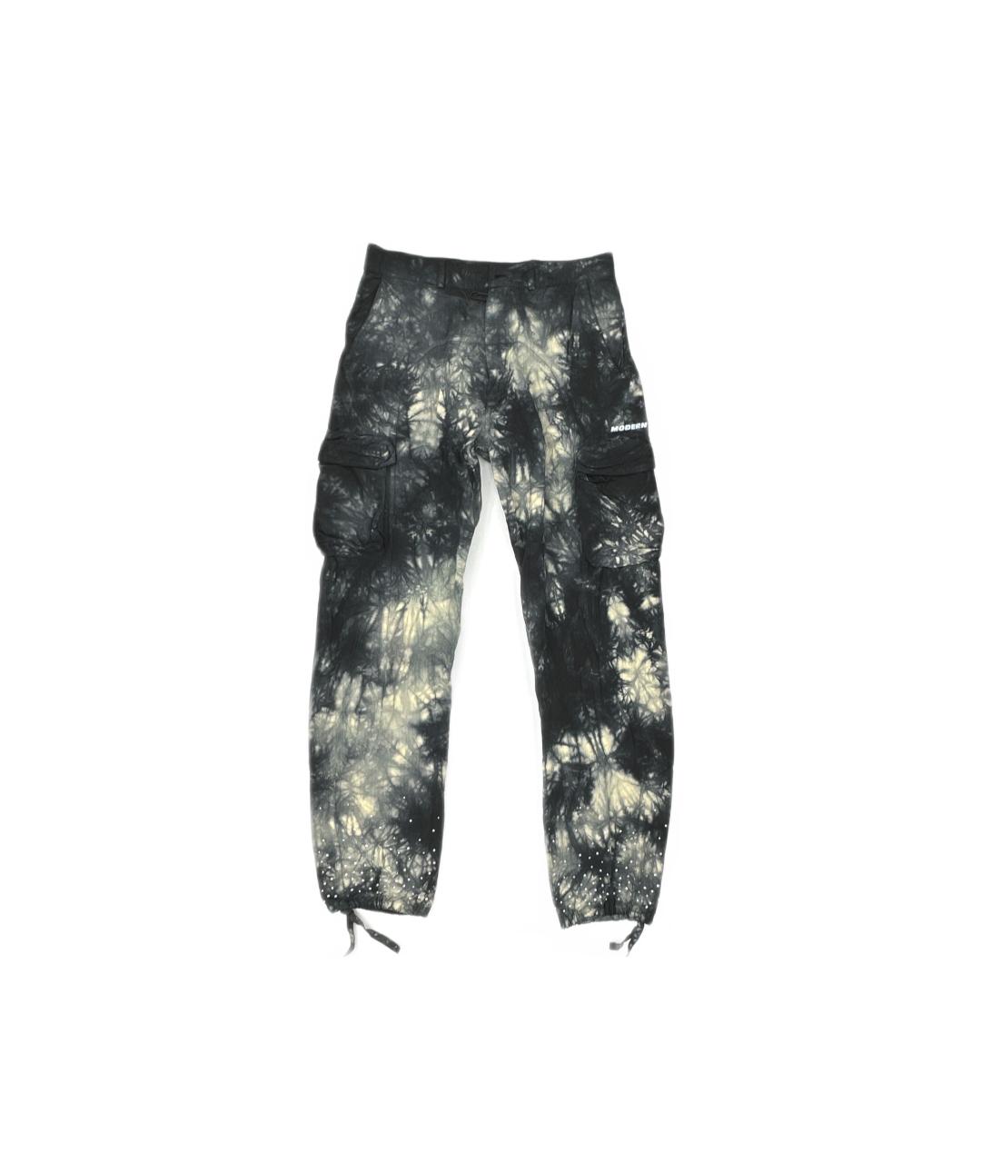 OFF-WHITE Черные хлопковые повседневные брюки, фото 8