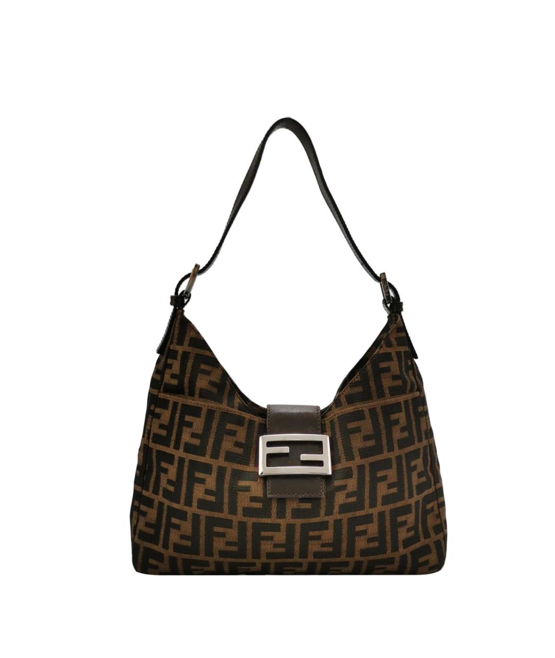 FENDI Коричневая сумка тоут, фото 9