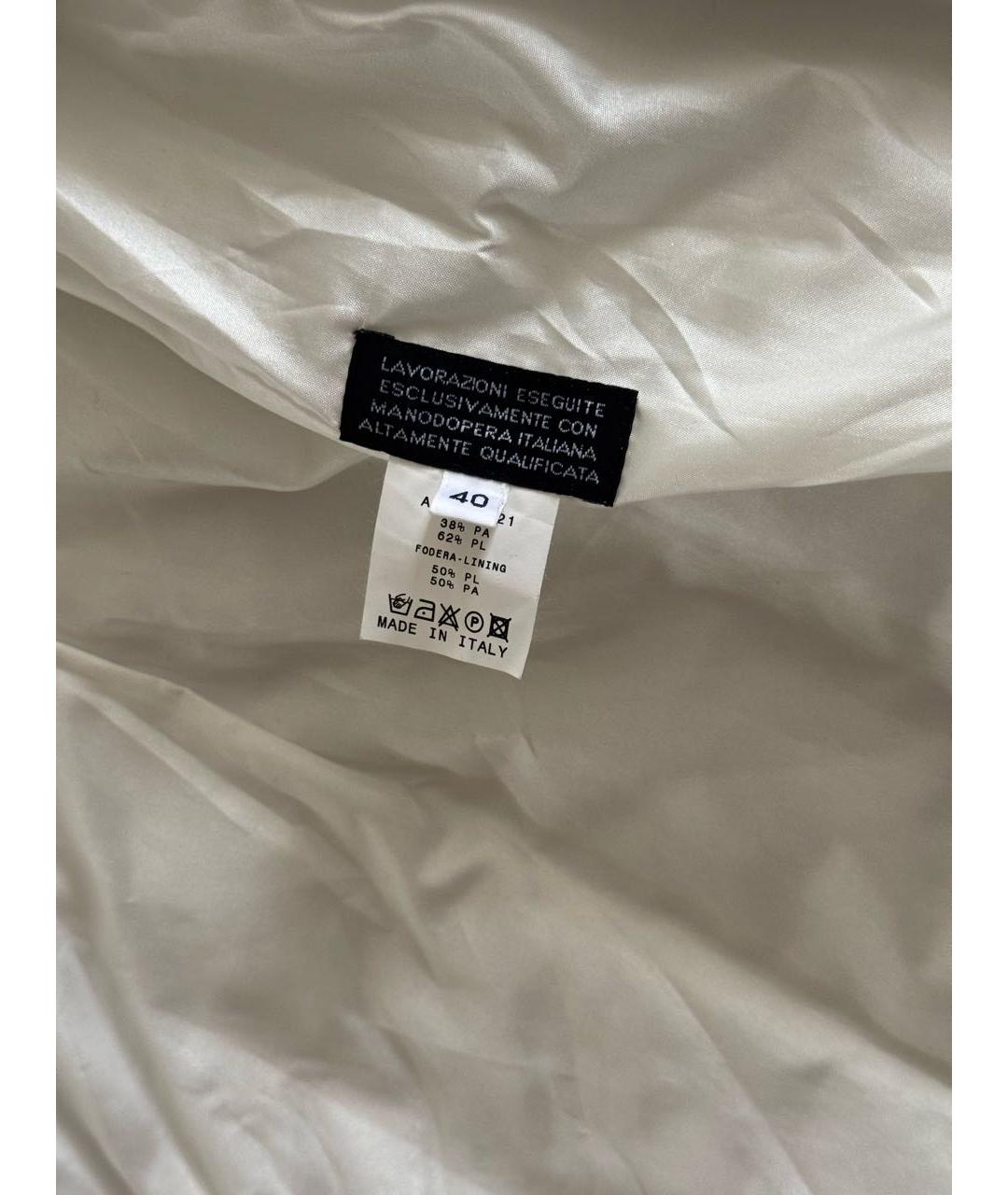 ALEXANDER MCQUEEN Белая куртка, фото 5