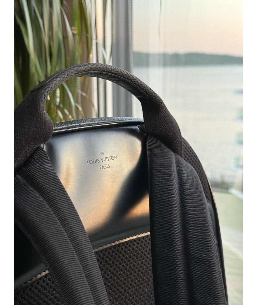 LOUIS VUITTON Черный рюкзак, фото 6