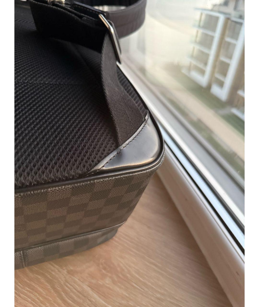 LOUIS VUITTON Черный рюкзак, фото 8