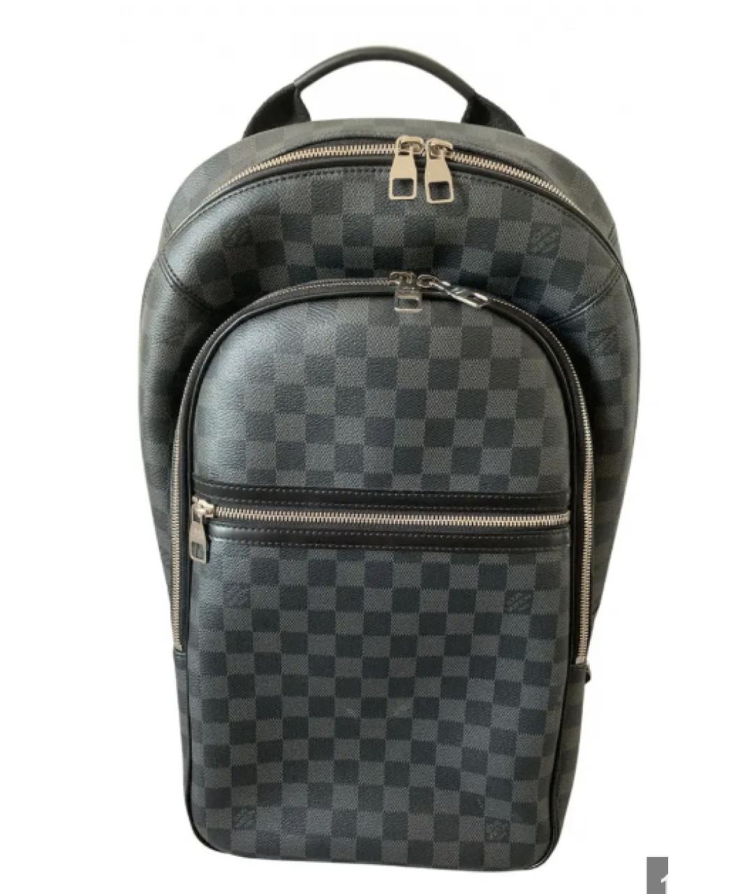 LOUIS VUITTON Черный рюкзак, фото 10