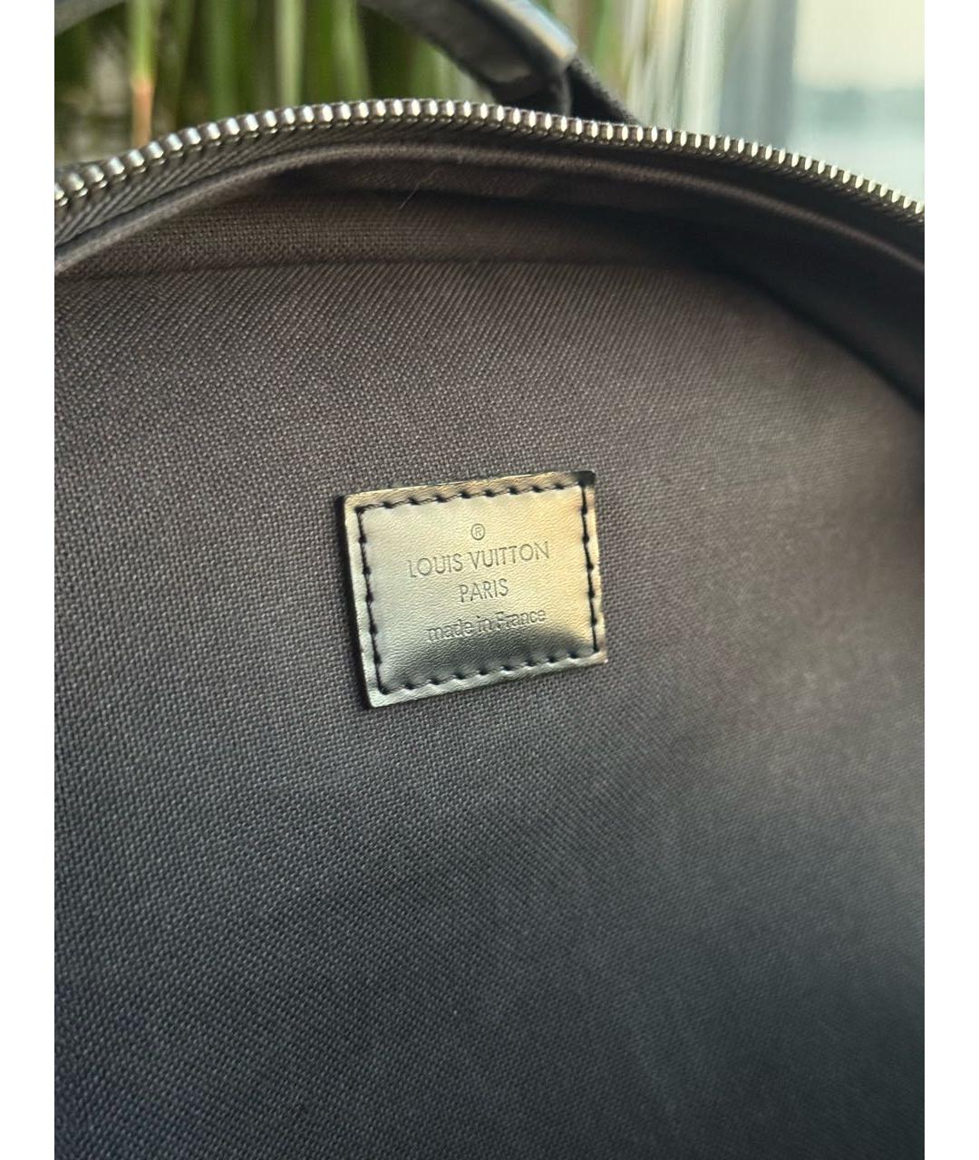 LOUIS VUITTON Черный рюкзак, фото 5