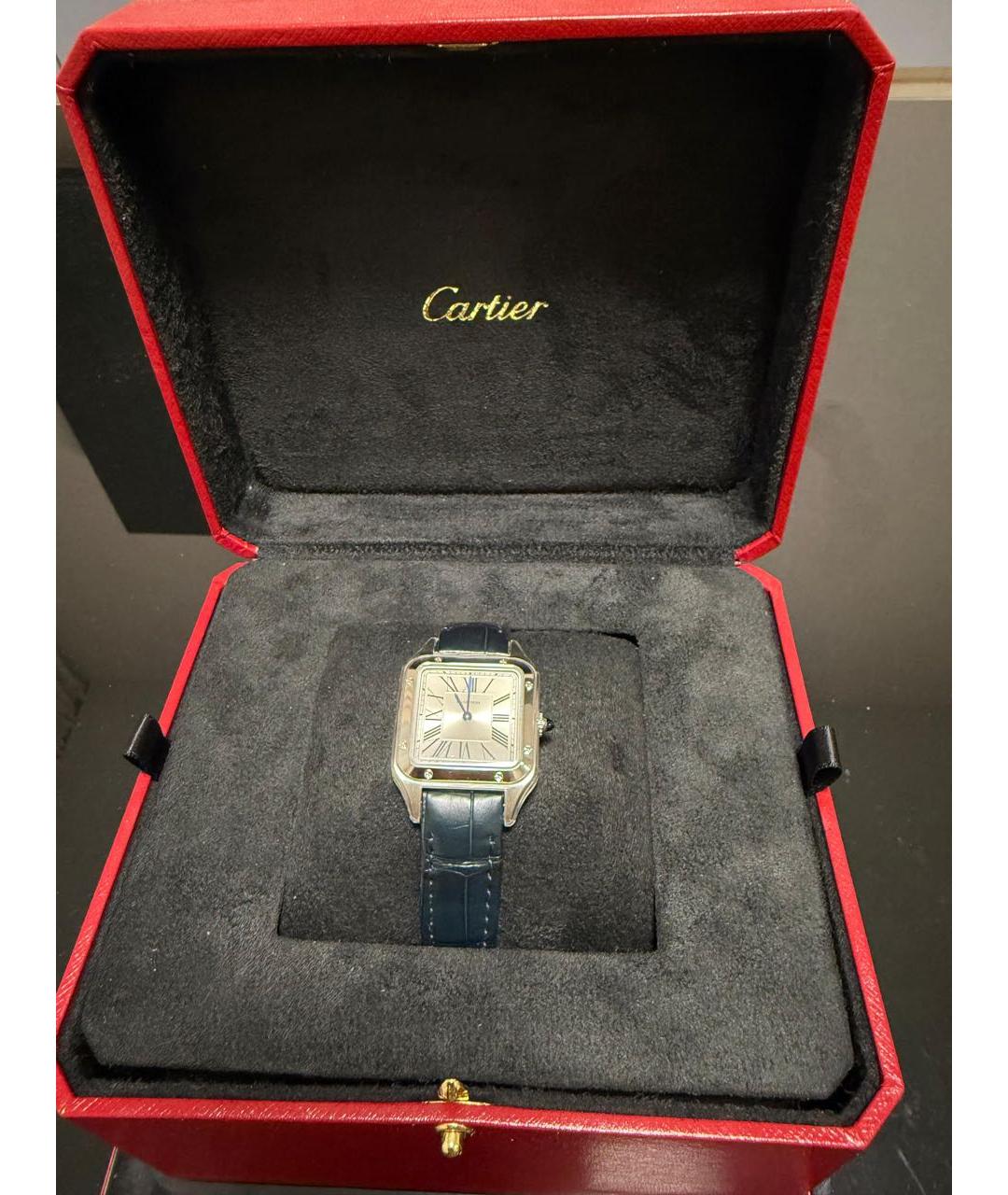 CARTIER Серебряные металлические часы, фото 3