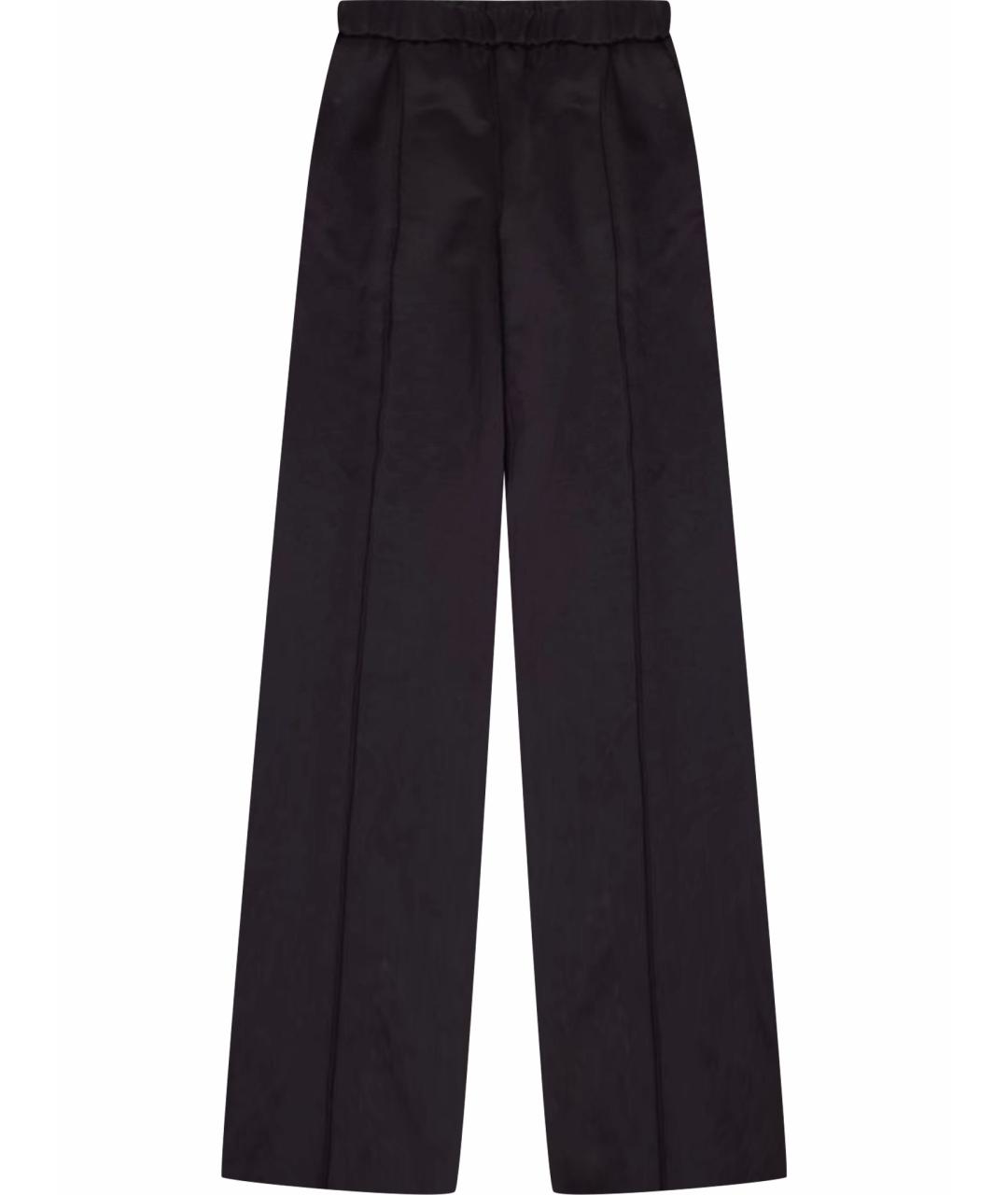 JIL SANDER Черные брюки широкие, фото 1