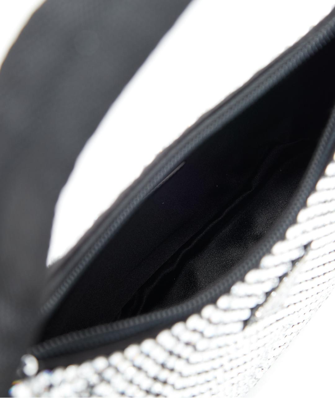 PRADA Черная тканевая сумка с короткими ручками, фото 5