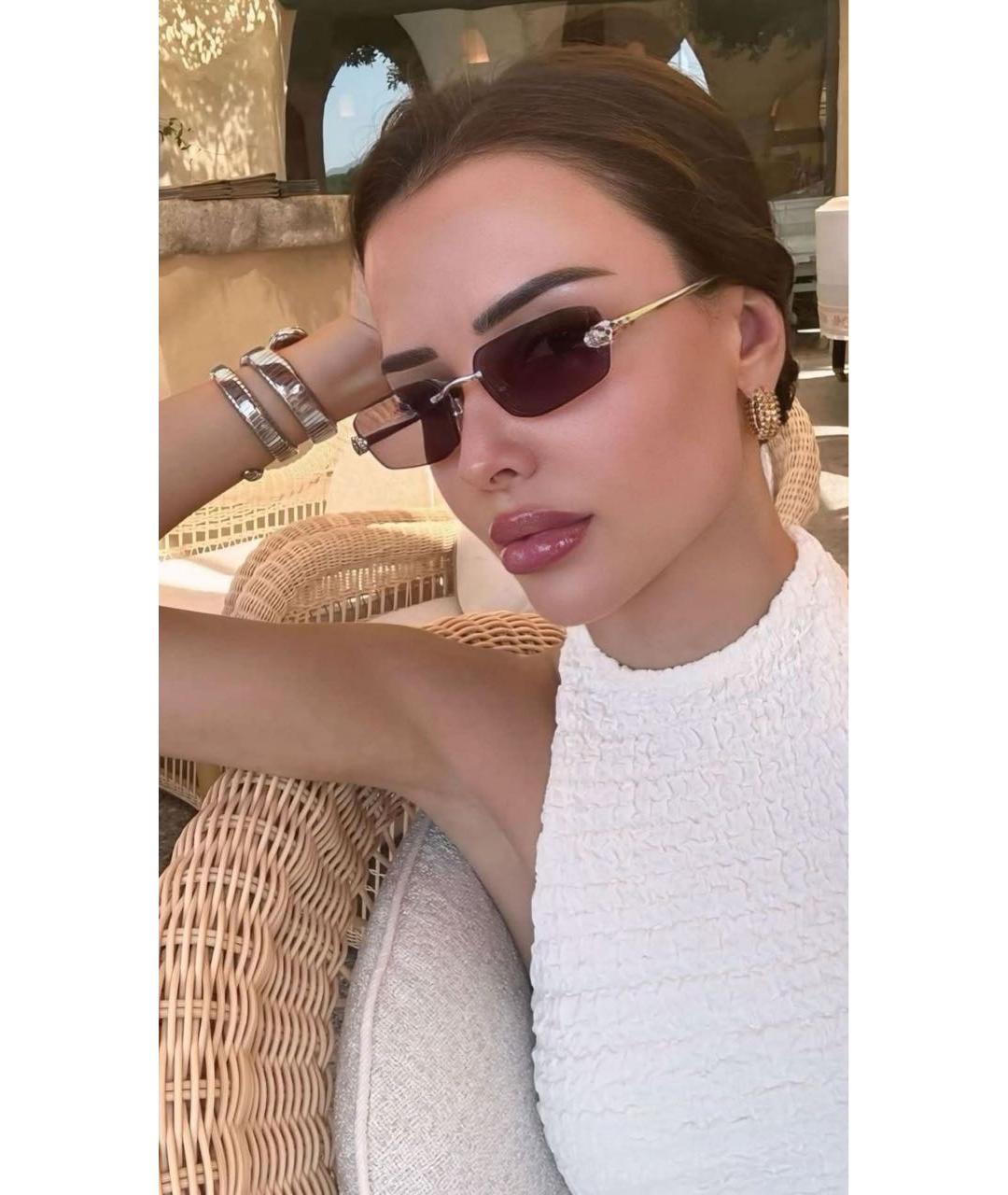 CARTIER Черные солнцезащитные очки, фото 5