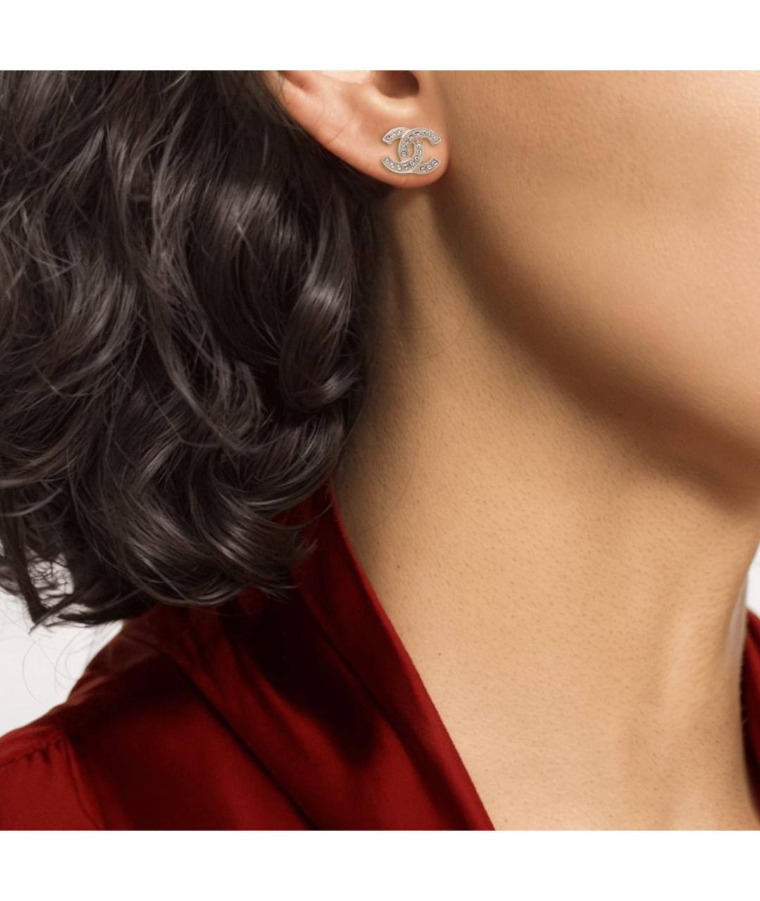 CHANEL Золотые серьги, фото 5
