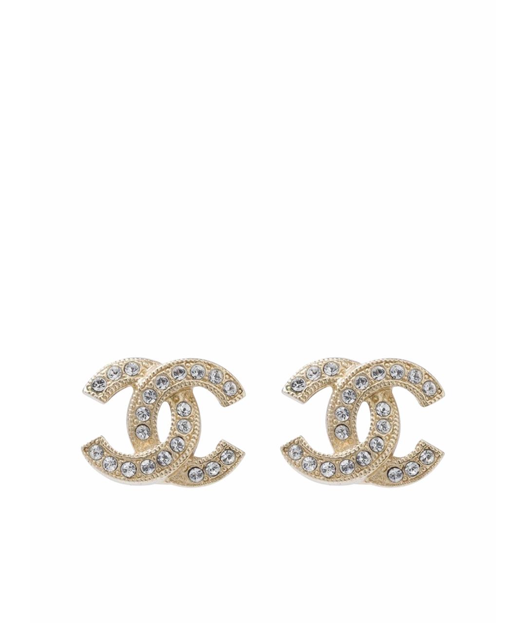 CHANEL Золотые серьги, фото 1
