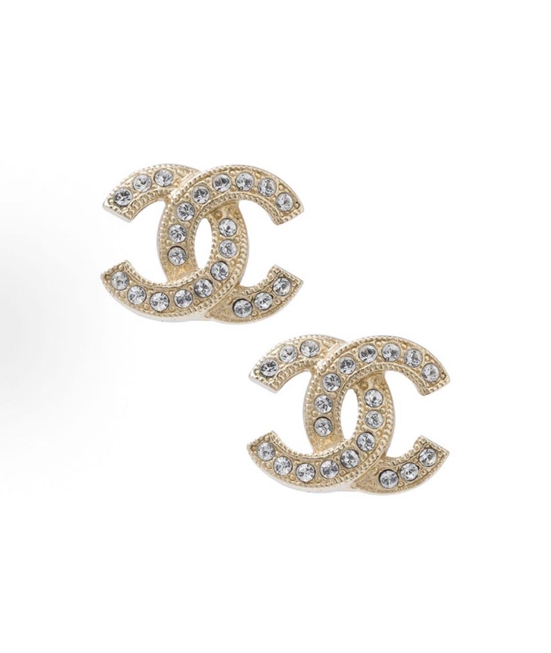 CHANEL Золотые серьги, фото 6