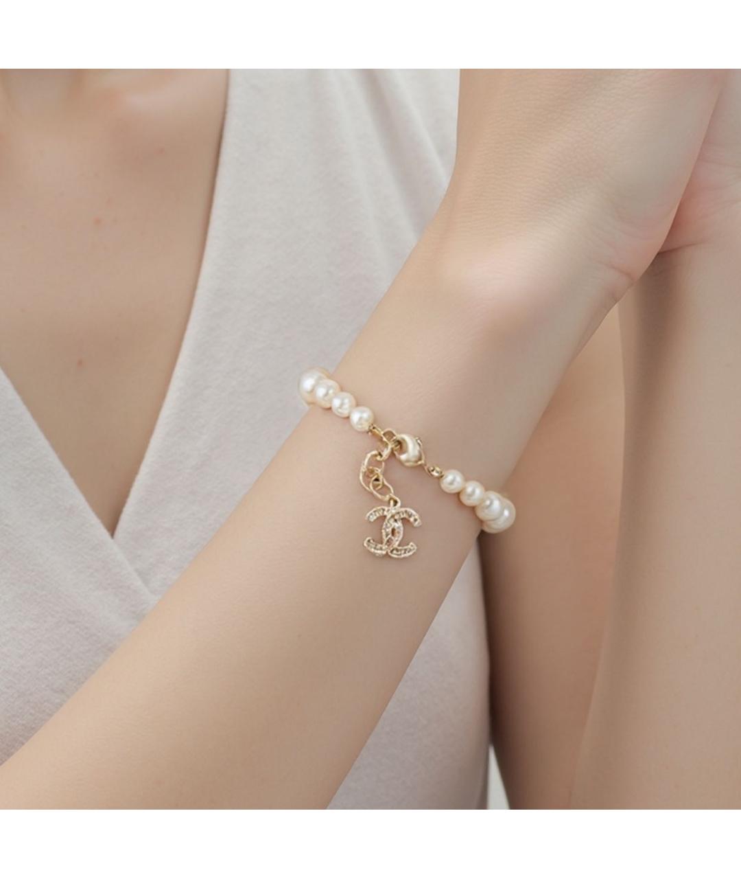 CHANEL Золотой браслет, фото 4