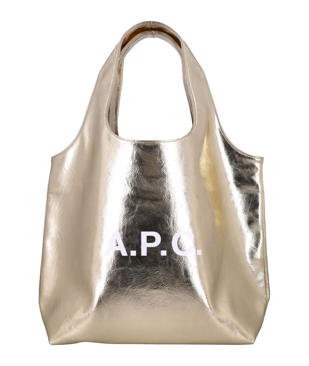 A.P.C. Золотая сумка тоут, фото 1