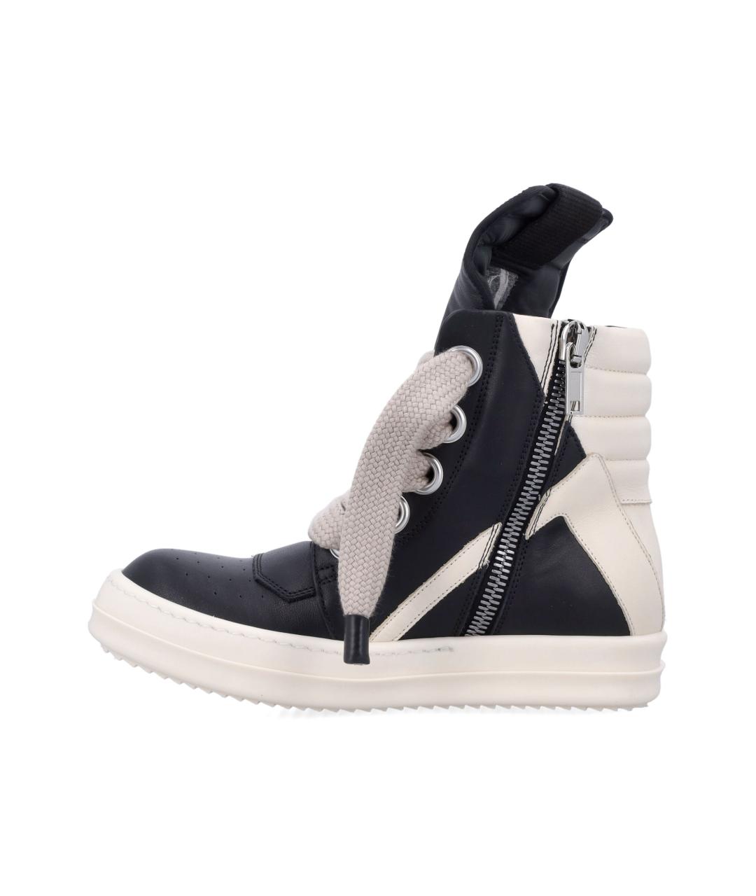 RICK OWENS Мульти кожаные кеды, фото 3