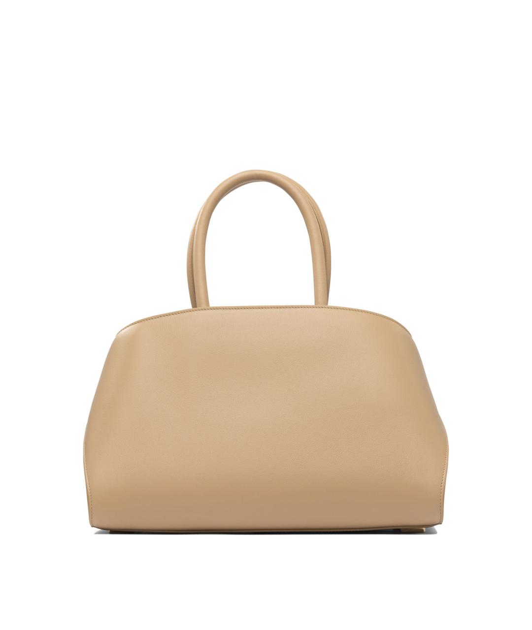 FERRAGAMO Коричневая кожаная сумка через плечо, фото 3