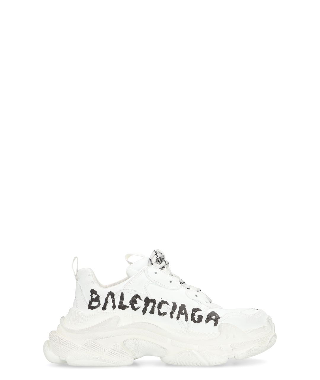 BALENCIAGA Белые кроссовки, фото 1