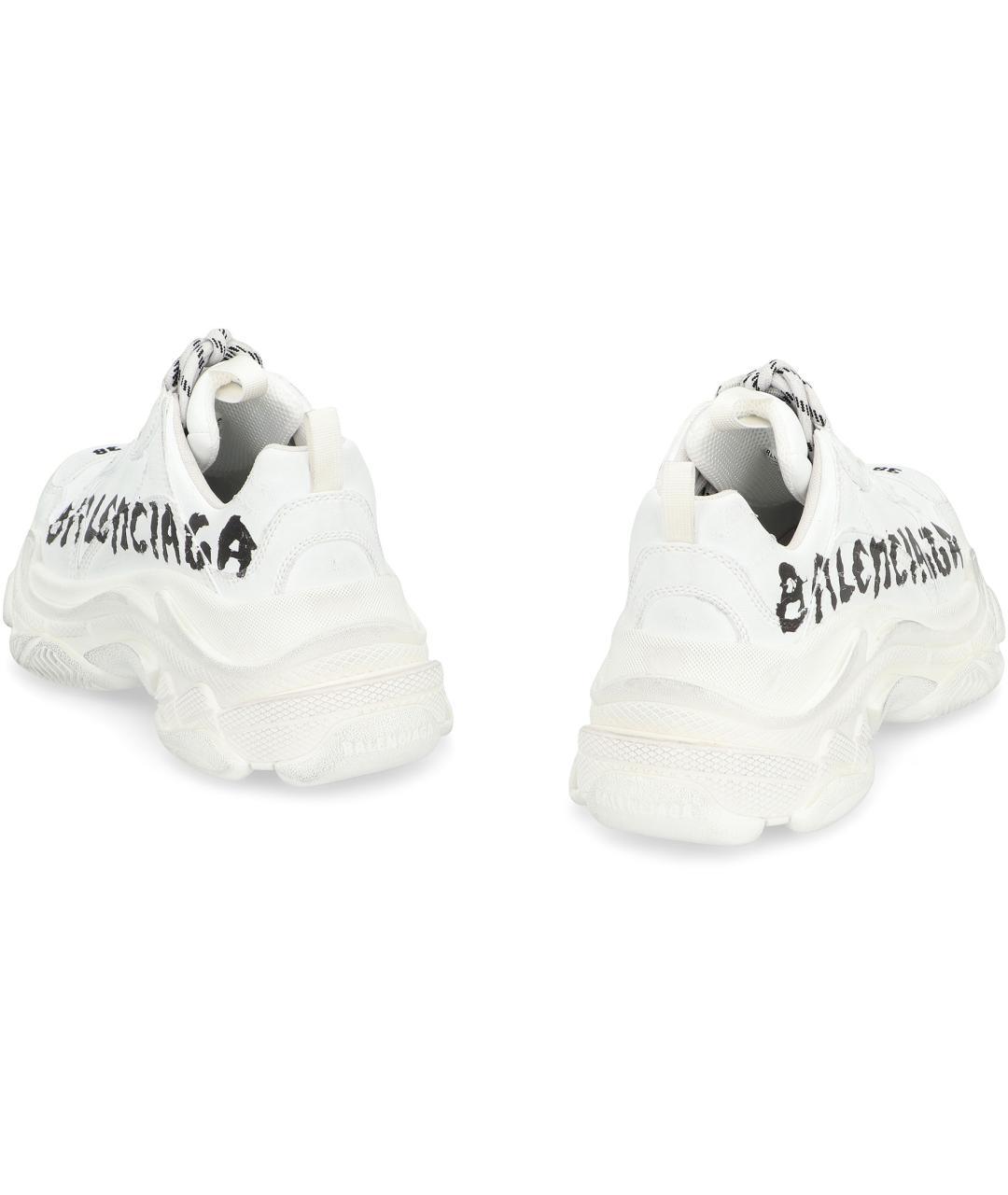 BALENCIAGA Белые кроссовки, фото 3