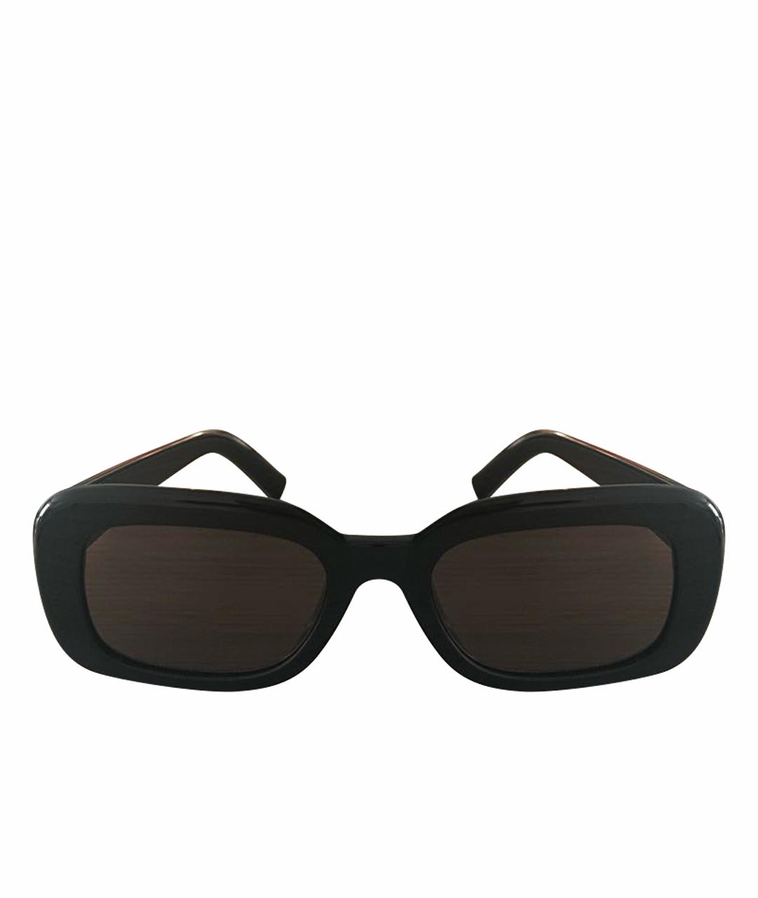 SAINT LAURENT Черные пластиковые солнцезащитные очки, фото 1
