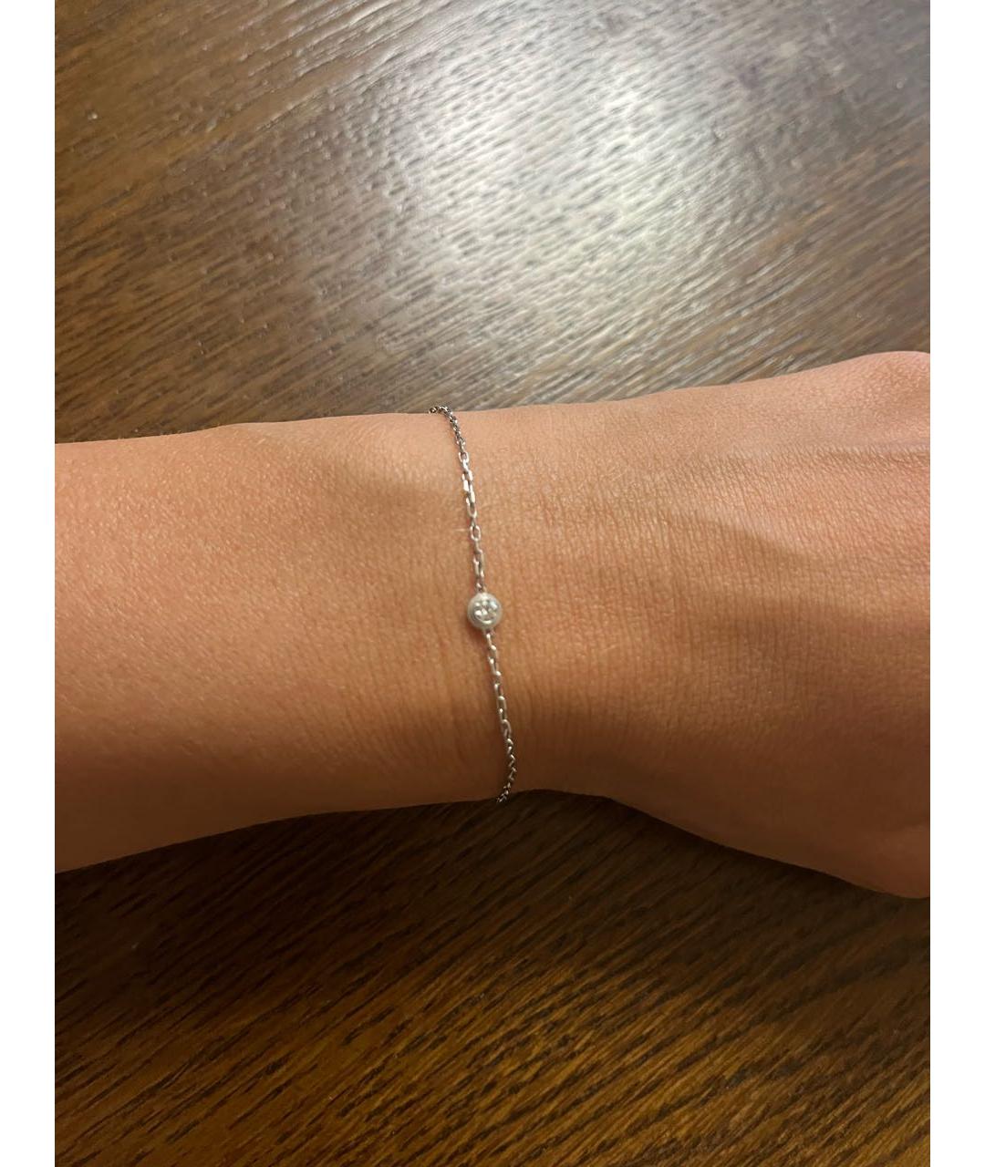 CARTIER Белый браслет из белого золота, фото 2
