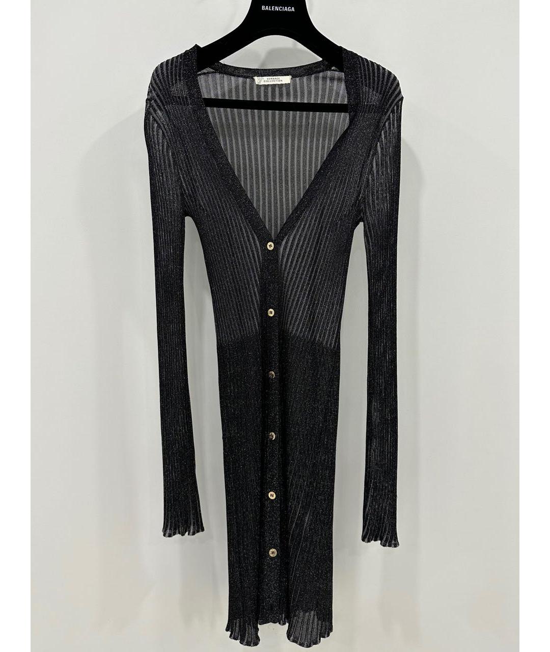 VERSACE COLLECTION Черное платье, фото 3