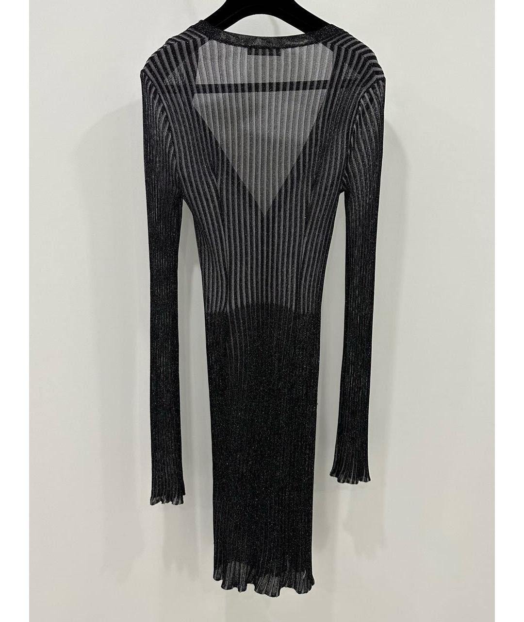 VERSACE COLLECTION Черное платье, фото 4