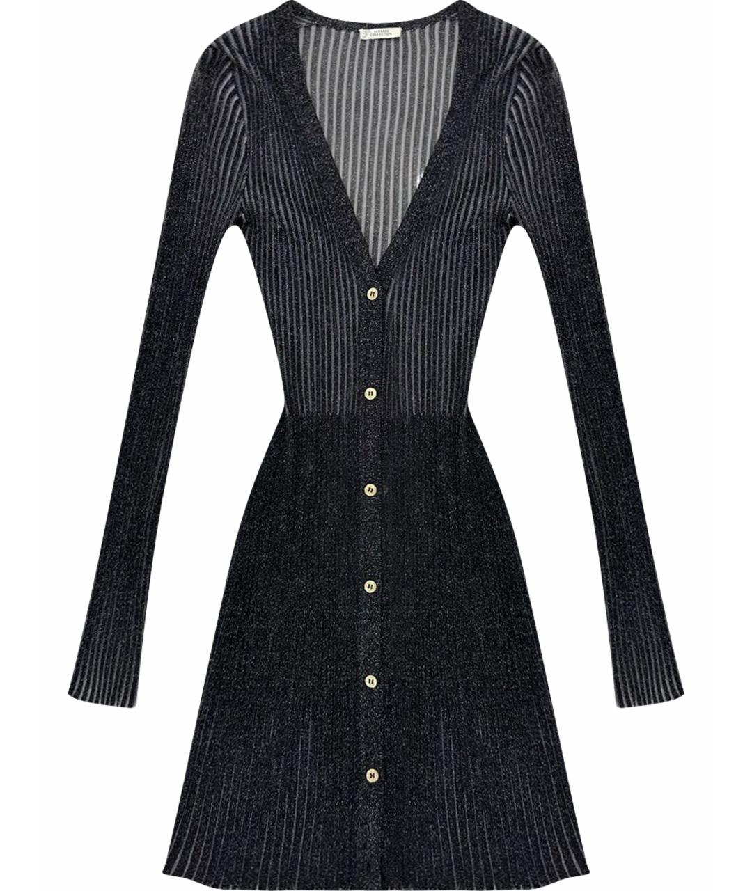 VERSACE COLLECTION Черное платье, фото 1