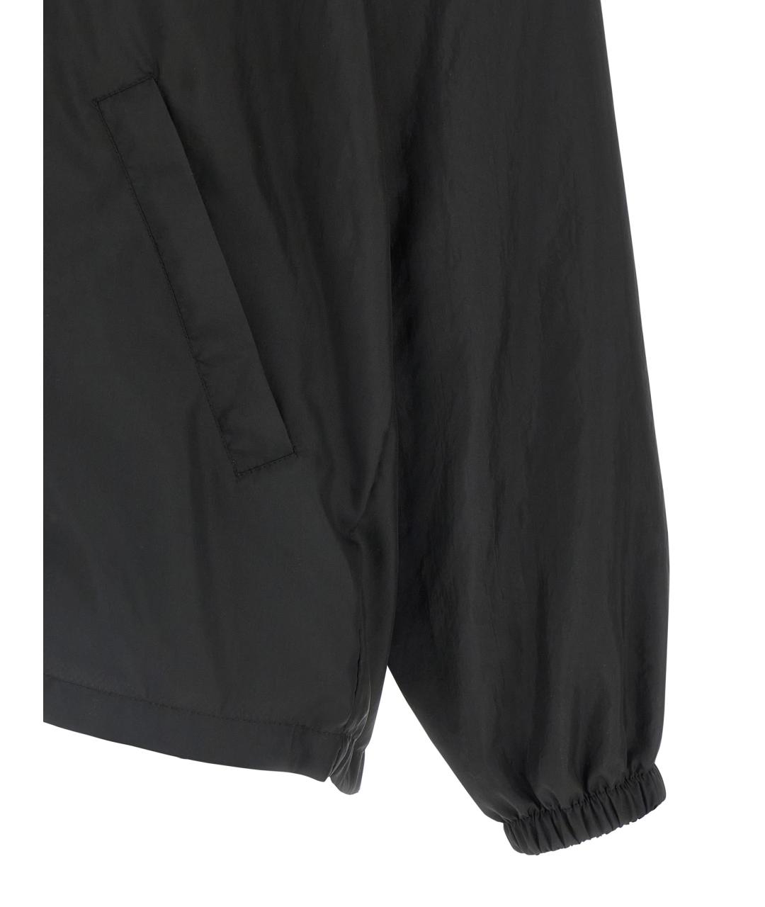 BALENCIAGA Черная полиэстеровая куртка, фото 4