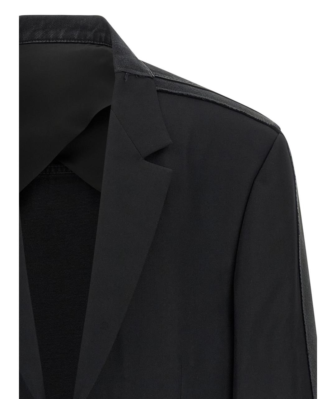 BALENCIAGA Черная хлопковая куртка, фото 3