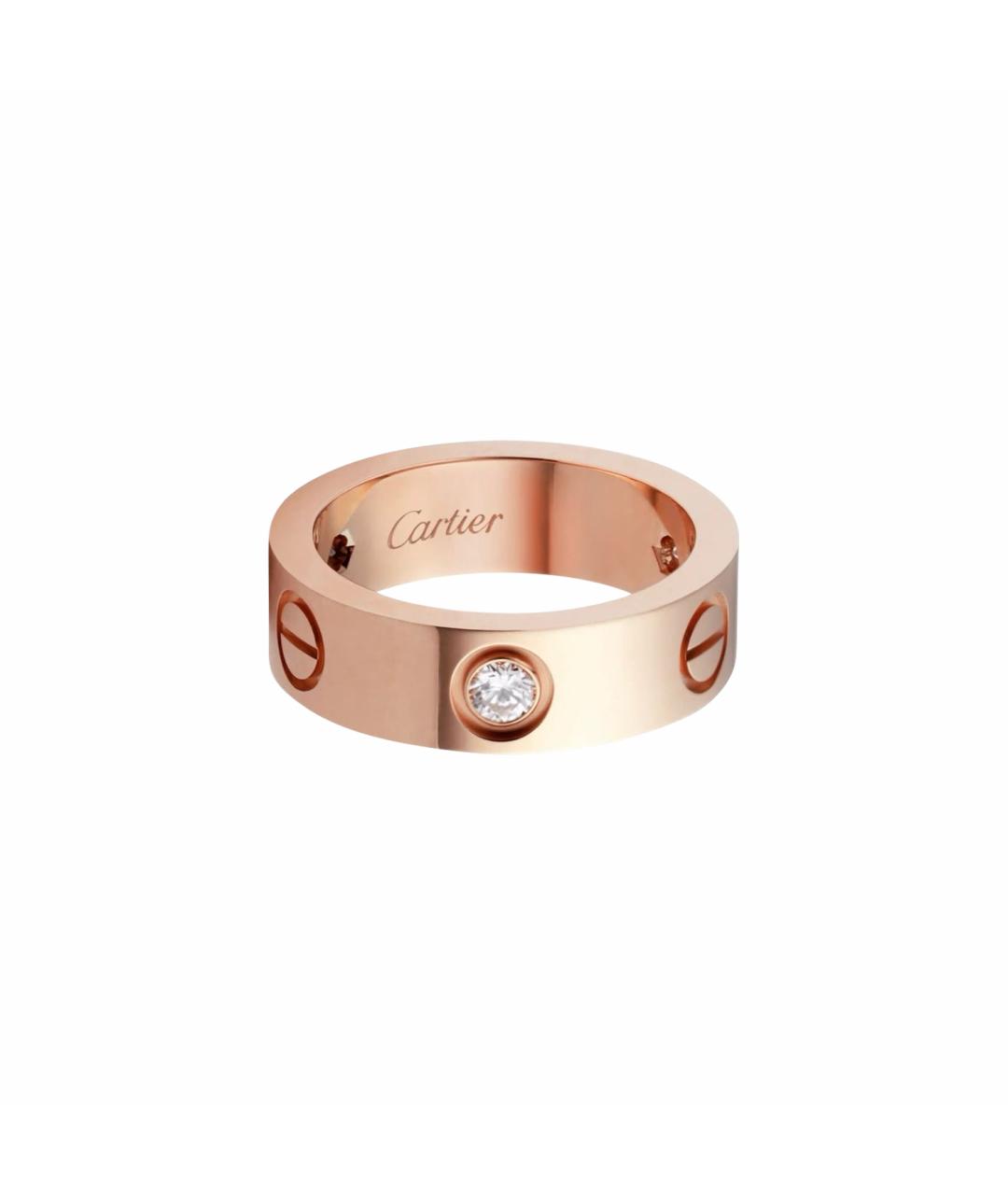 CARTIER Золотое кольцо из розового золота, фото 1