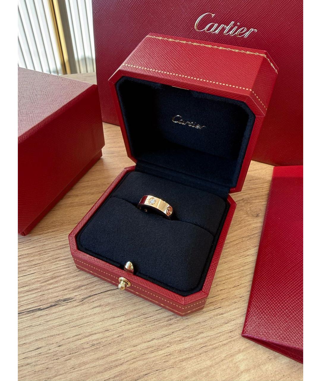 CARTIER Золотое кольцо из розового золота, фото 5