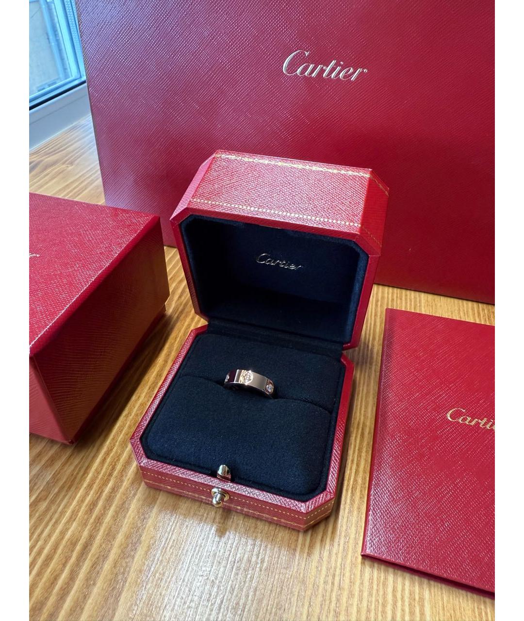 CARTIER Золотое кольцо из розового золота, фото 5