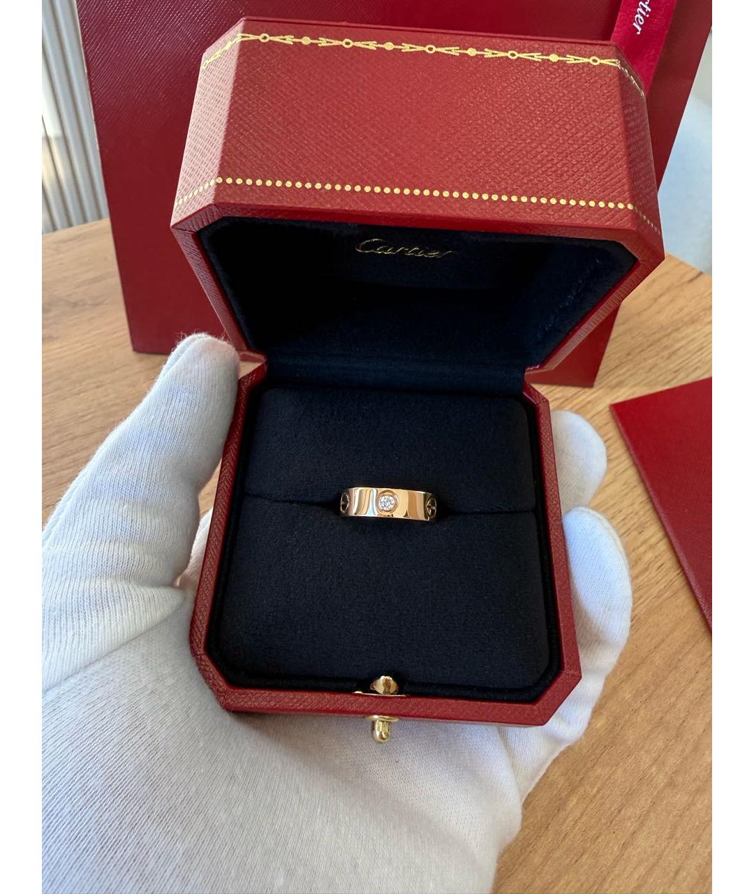 CARTIER Золотое кольцо из розового золота, фото 7
