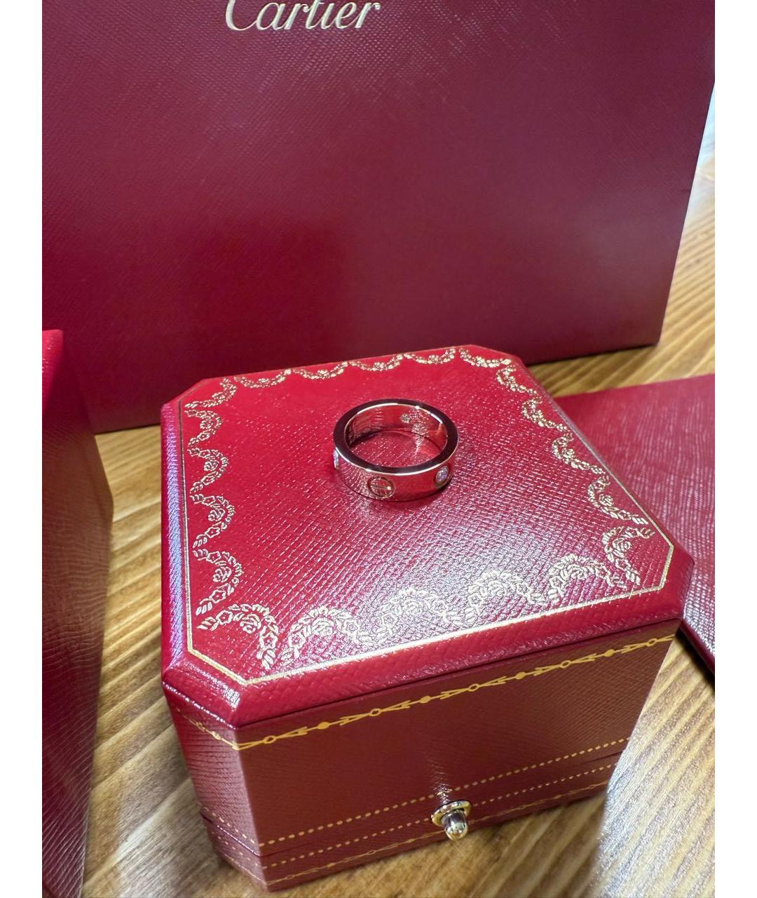 CARTIER Золотое кольцо из розового золота, фото 8