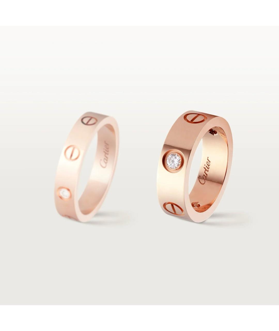 CARTIER Золотое кольцо из розового золота, фото 3