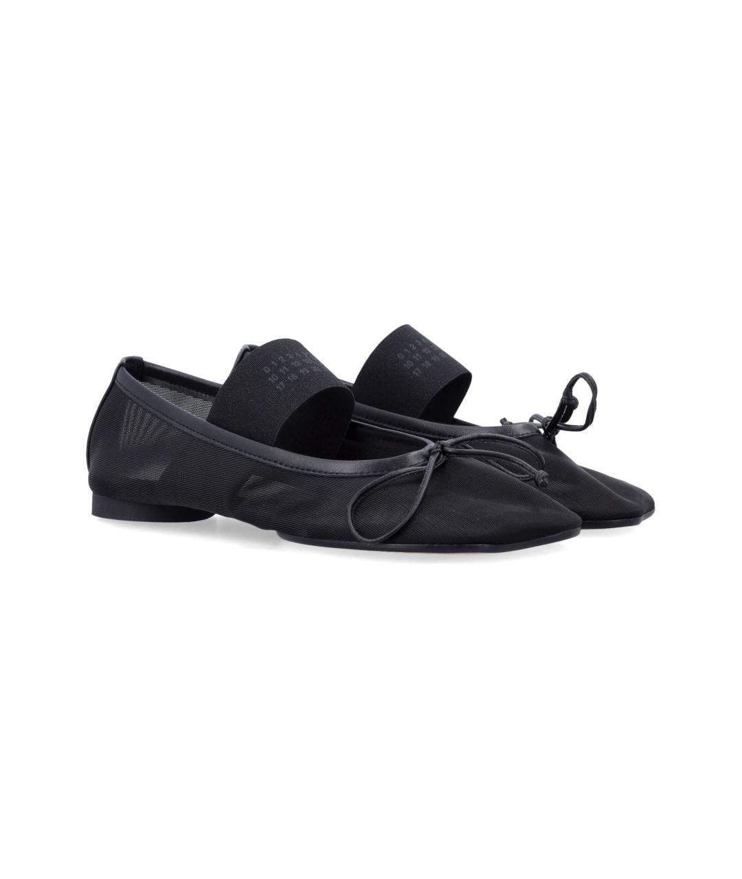 MM6 MAISON MARGIELA Черные балетки, фото 2