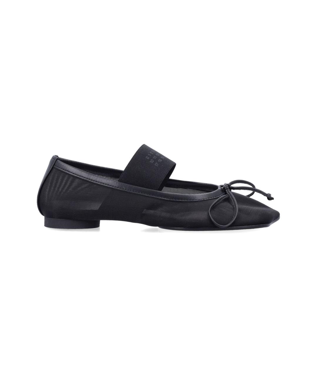 MM6 MAISON MARGIELA Черные балетки, фото 1