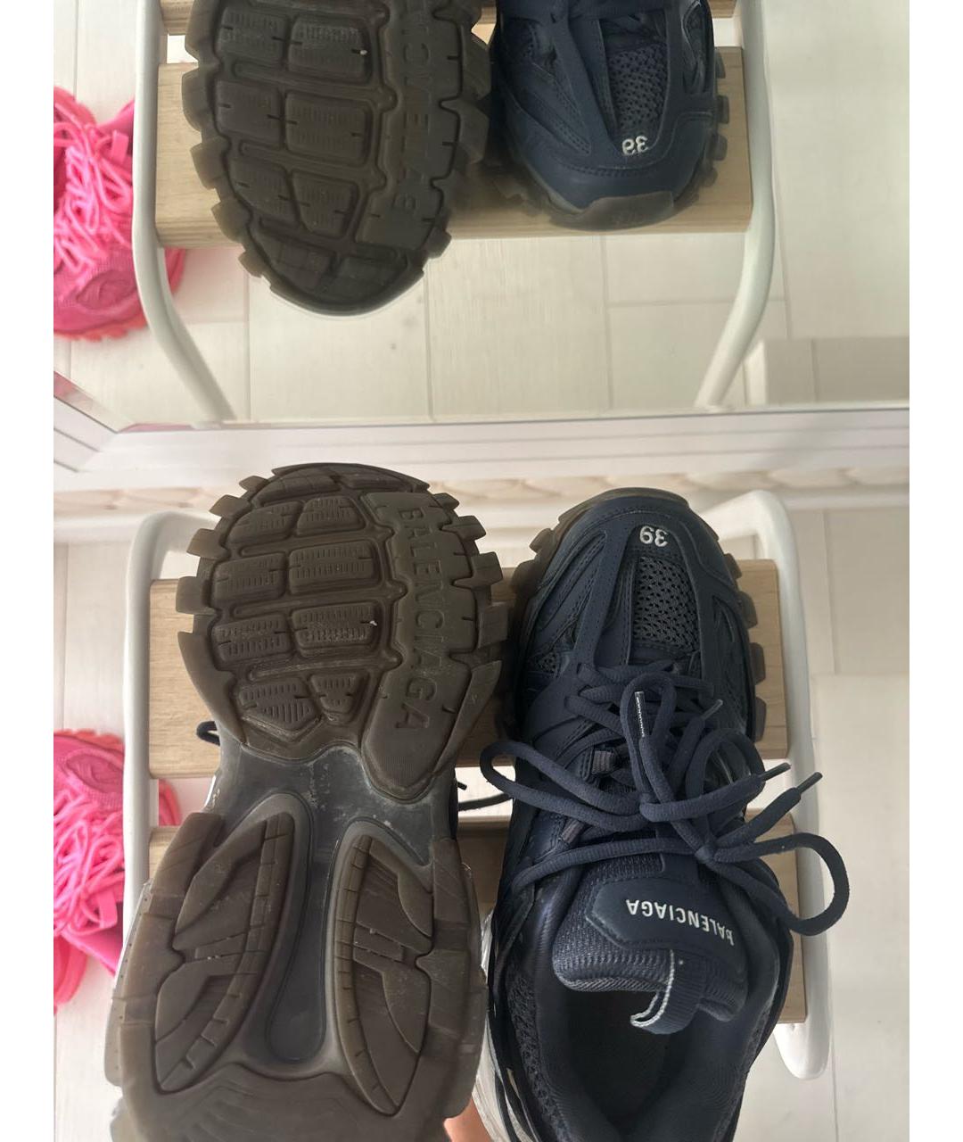 BALENCIAGA Темно-синие кроссовки, фото 6