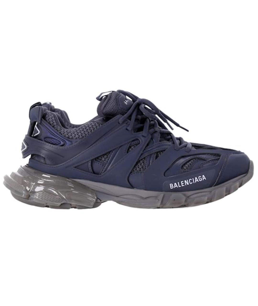 BALENCIAGA Темно-синие кроссовки, фото 1