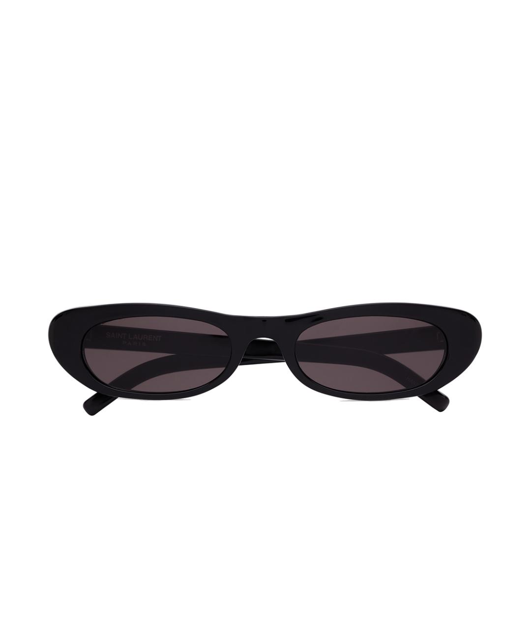 SAINT LAURENT Черные солнцезащитные очки, фото 1