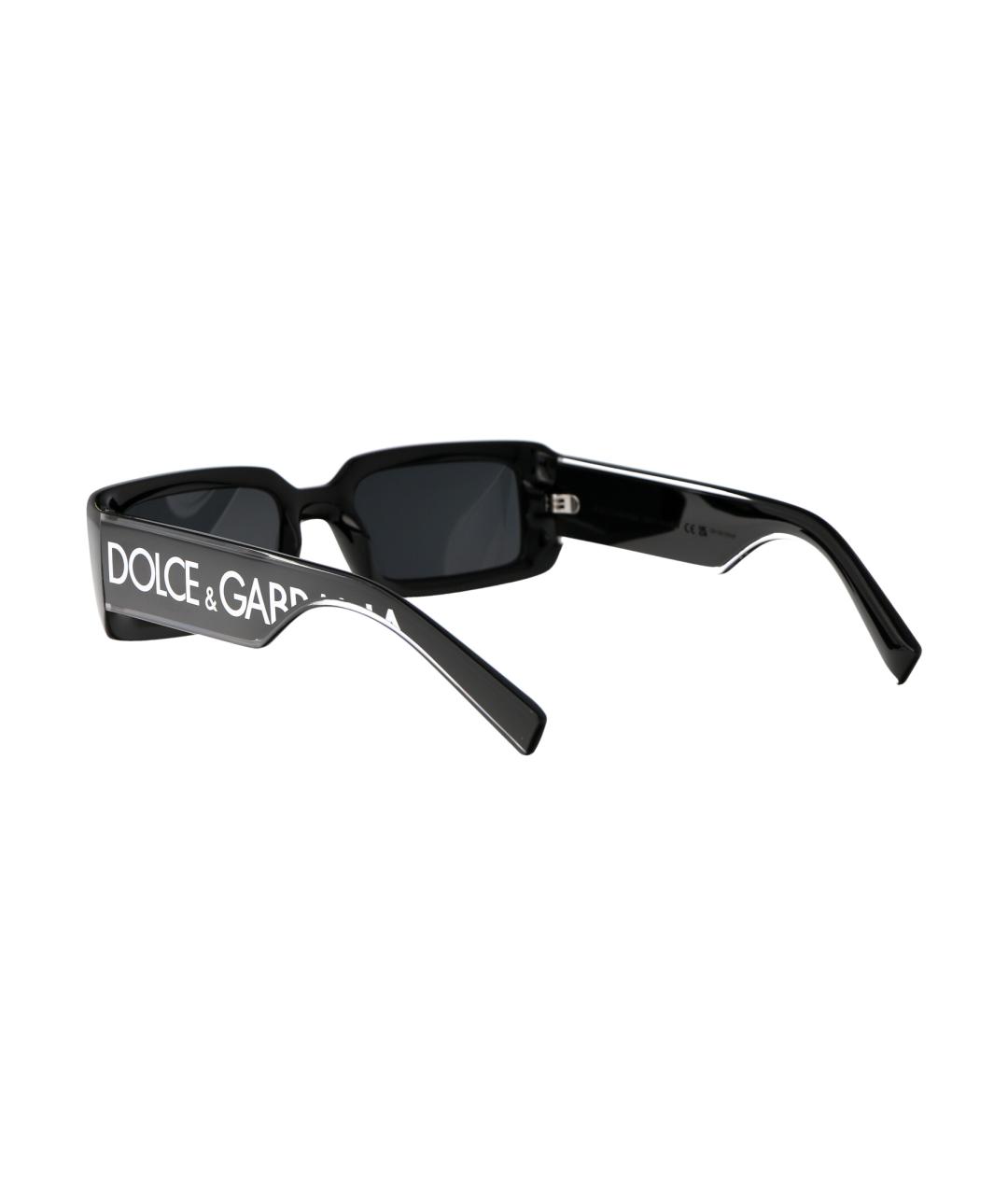 DOLCE&GABBANA Черные солнцезащитные очки, фото 4