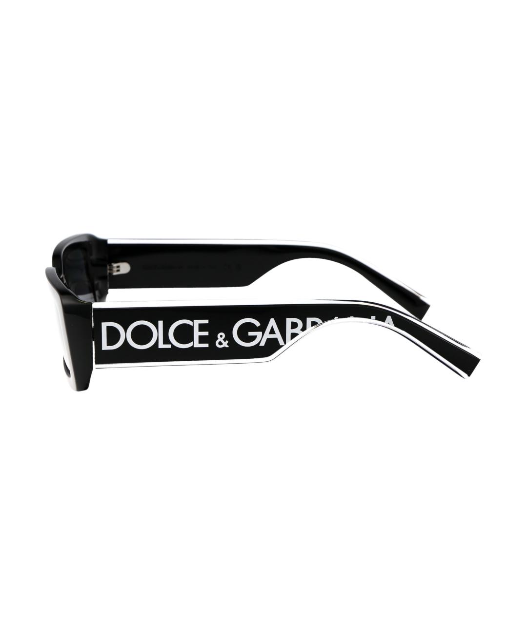DOLCE&GABBANA Черные солнцезащитные очки, фото 3