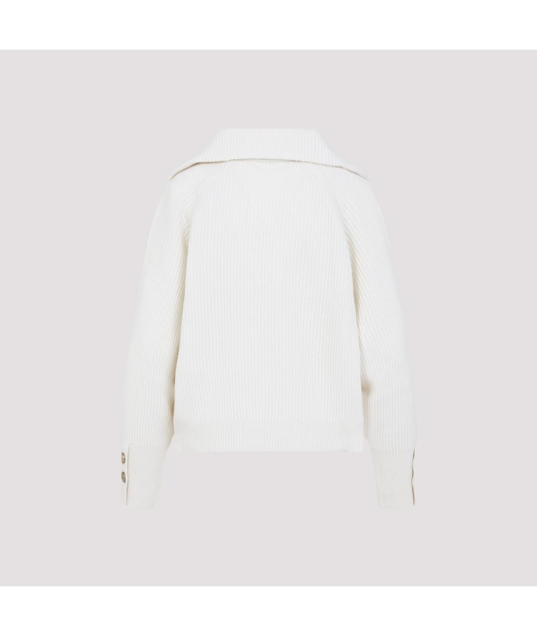 BRUNELLO CUCINELLI Белый джемпер / свитер, фото 2